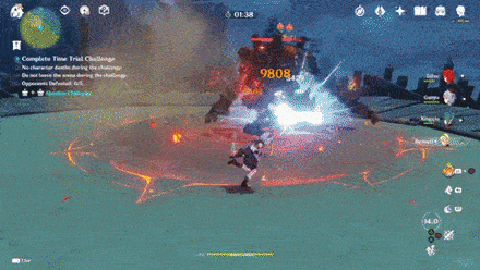 Genshin - Contending Tides Pyro Characters 2