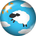 NEO TWEWY The Fluffy Ovine Cloud Pin