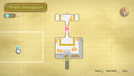 Zelda Skyward Sword - Lanayru Sand Pirate Stronghold Sea Goddess Cubes