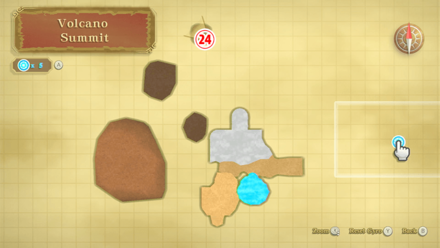 Zelda Skyward Sword - Volcano Summit  Goddess Cubes #24