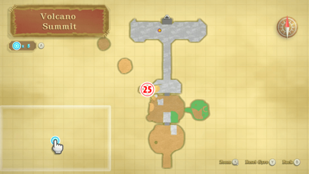 Zelda Skyward Sword - Volcano Summit Fire Sanctuary Goddess Cubes #25