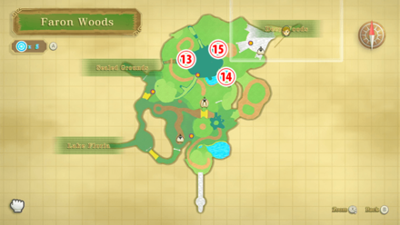 Zelda Skyward Sword - Faron Woods Goddess Cubes