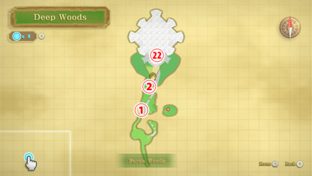 Zelda Skyward Sword - Deep Woods Goddess Cubes