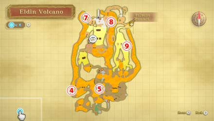 Zelda Skyward Sword - Eldin Volcano Goddess Cubes