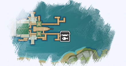 Genshin Impact - Fishing Association - Liyue Map