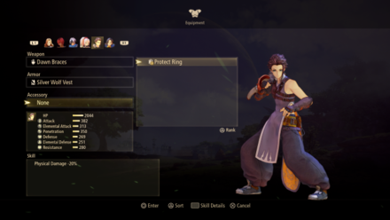 Tales of Arise Accessory and Armor
