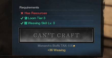 New World - How to Use the Loom Station