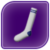 Knee-High Socks (White) Image