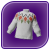 Turtleneck Sweater (White) Image