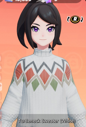 Turtleneck Sweater (White) Preview