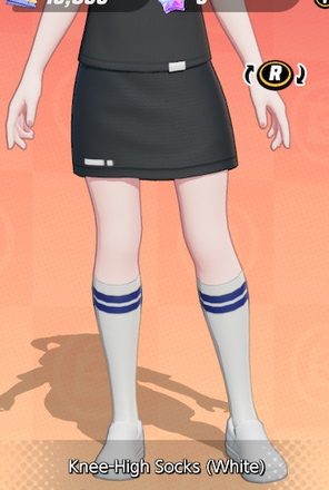 Knee-High Socks (White) Preview