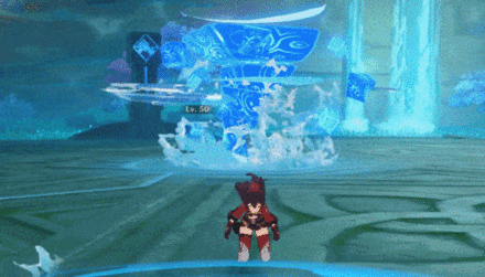 Genshin - Hydro Hypostasis Water Shower Attack