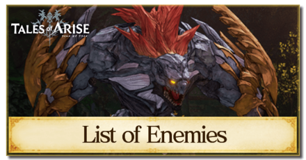 Tales of Arise - List of Zeugles