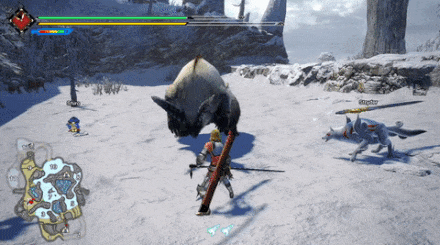 MH Rise - Lagombi Snowball Toss