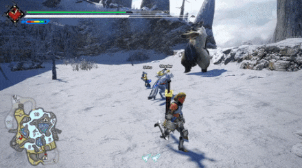 MH Rise - Lagombi Triple Claw Swipe