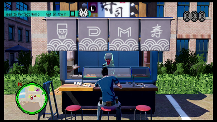 Santa Destroy 1 DonMai Sushi Shop