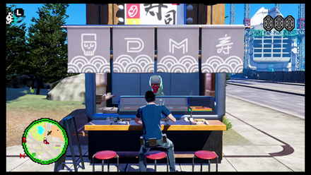 Santa Destroy 2 DonMai Sushi Shop