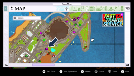 Santa Destroy 2 DonMai Sushi Shop - Map Location