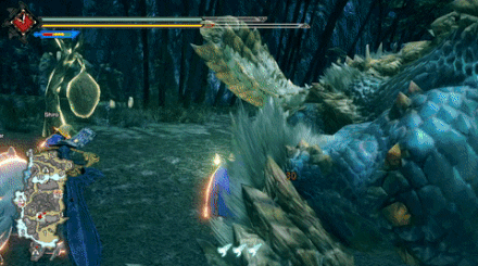 MH Rise - Stay Behind Zinogre