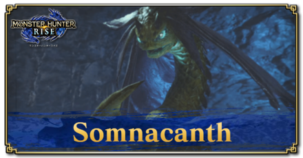 Sunbreak Somnacanth: Weakness and Drops | Monster Hunter Rise｜Game8