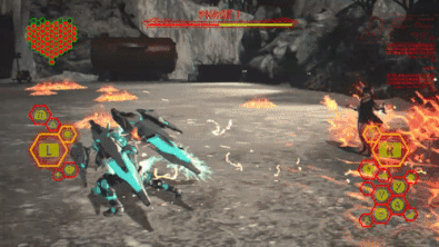 NMH3 Midori Midorikawa Large Fireball.gif