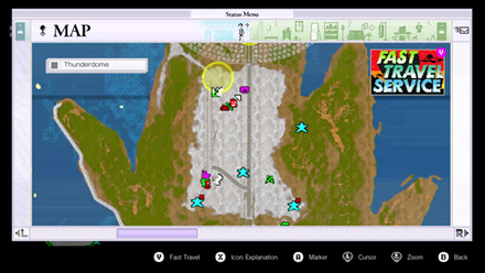 Thunder Dome DonMai Sushi Shop - Map Location