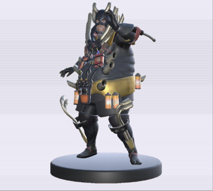 NMH3 Smoking King Capsule Toy