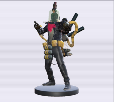 NMH3 Electro Triple Star Capsule Toy