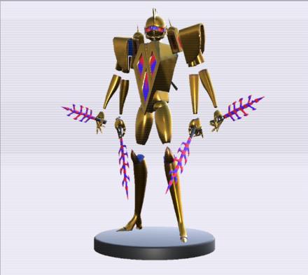 NMH3 Gold Joe Capsule Toy