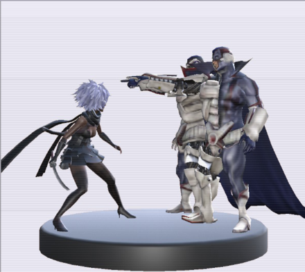 NMH3 Shinobu vs. New Destroyman Capsule Toy