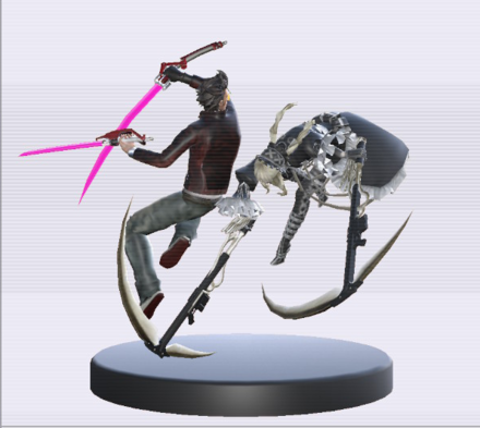 NMH3 Travis vs. Margaret Capsule Toy