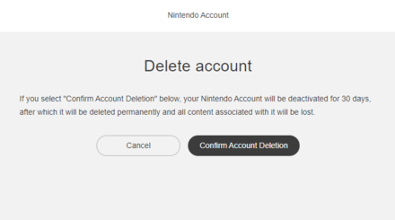 Pokemon UNITE - How to Delete Nintendo Account - Select Confirm Account Deletion