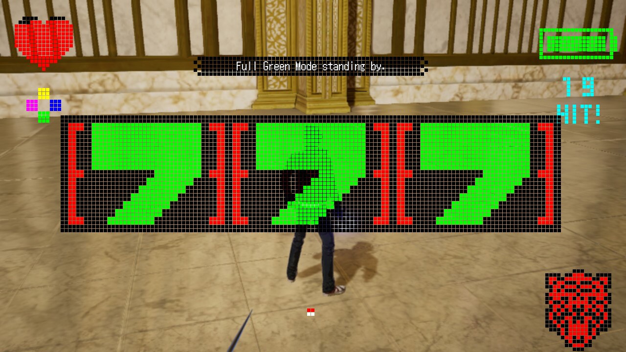 NMH3 Slash Reel Green Mode