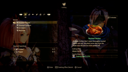 Tales of Arise - Cooking