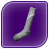 Knee-High Socks (Gray) Image