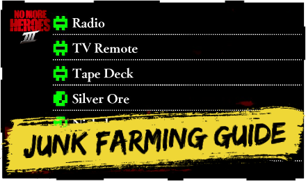 No More Heroes 3 Junk Farming Top Image