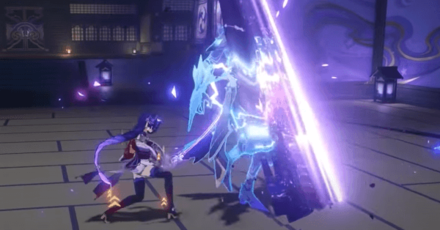 Genshin - Raiden Shogun Baal Elemental Burst