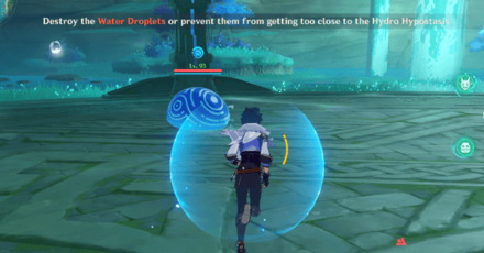 Genshin - Hydro Hypostasis - Water Droplet