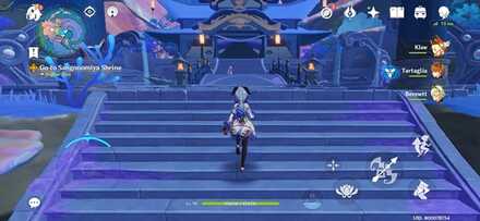 Genshin Impact - Sword, Fish, Resistance - Sangonomiya Shrine