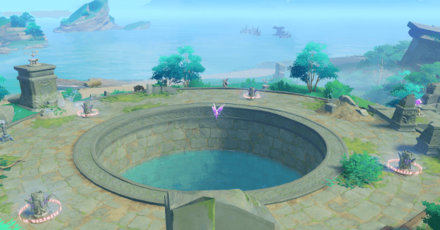 Genshin - Palace in a Pool Puzzle