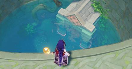 Genshin - Dive into the Palace in the Pool Water