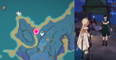 Genshin - Talk to Eiko in Seirai Island