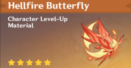Genshin Impact - How to Get Hellfire Butterfly and Effects