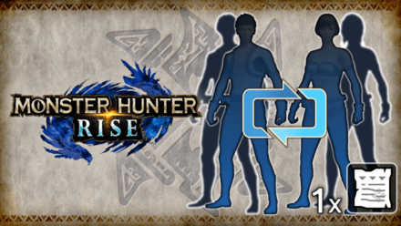 MH Rise Sunbreak Character Edit Voucher