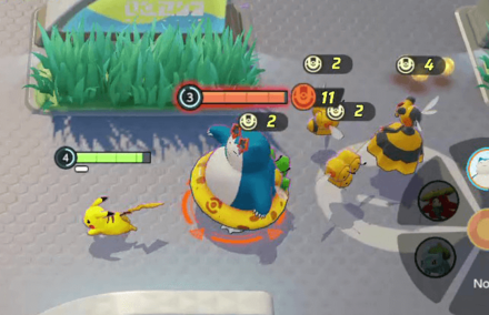 Pokemon UNITE - Pikachu, Snorlax, Combee and Vespiqueen