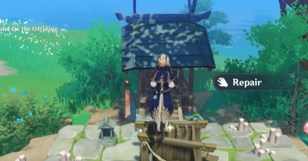Genshin - Part I - Return to Asase Shrine and Repair the Offering Box