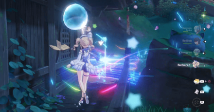 Genshin - Neko is a Cat Offering Box - Clean the dirt around Asase Shrine