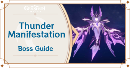 Genshin Impact - Thunder Manifestation Boss Guide