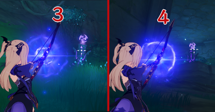 Genshin - Palace in a Pool - Third and Fourth Electro Totem