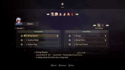 Tales of Arise Ground and Aerial Attacks